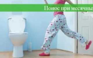 Боль при дефекации во время месячных