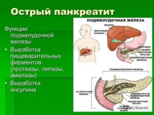 Изменения поджелудочной железы и печени у ребенка