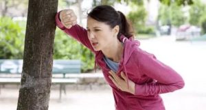 Трудно дышать при физических нагрузках