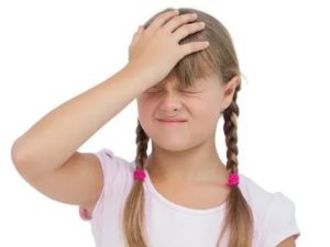 Кружится голова у ребенка