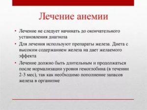 Как вылечить анемию
