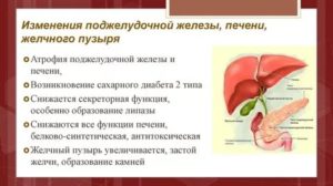 Изменения поджелудочной железы и печени у ребенка