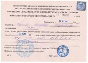 Не могу пройти нарколога на водительскую комиссию