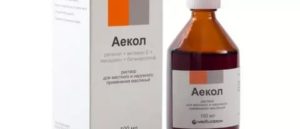 Как применять Аекол